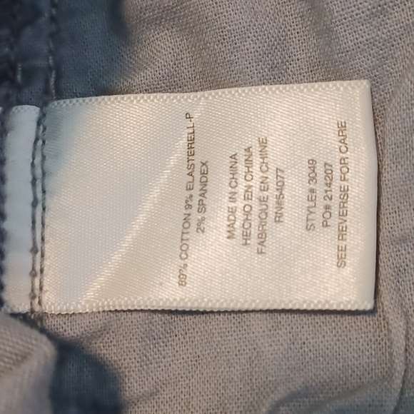 CAbi #3047 Skinny Grid Print Stretch Jeans ** Sz 8 - Picture 9 of 10